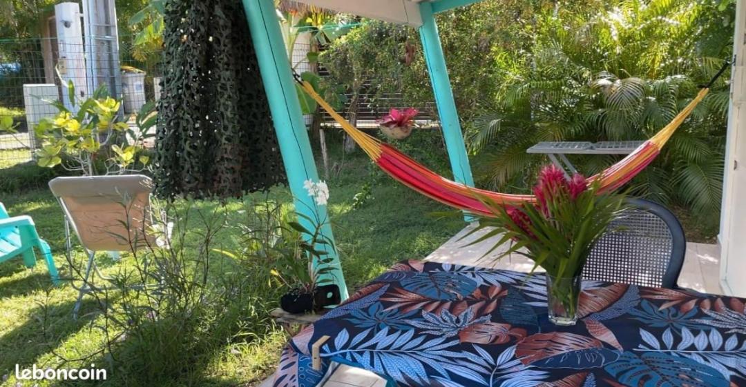 Gite Cajou Dans Jardin Tropical Ventile A Sainte-Anne Eksteriør billede